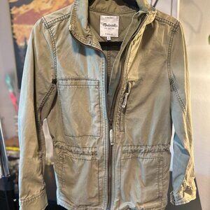 Madewell Olive Green Fleet Utility Jacket